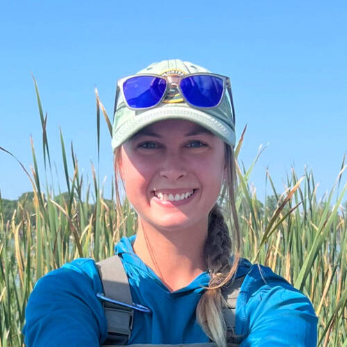 Portrait photo of grad student Emily Eberly.